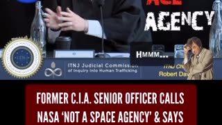 Former CIA says Nasa is not a space agency