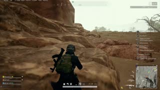 PUBG- got scared but that was a lucky shot.