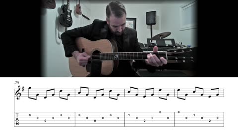 The Log Driver's Waltz - Crosspicking Guitar Lesson (Sheet Music + TAB)