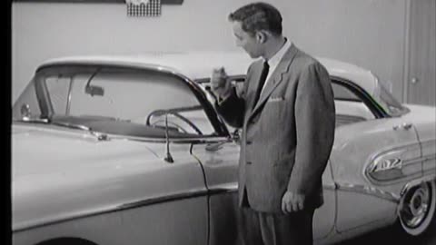 Drive The Difference, Buick (1958 Original Black & White Film)