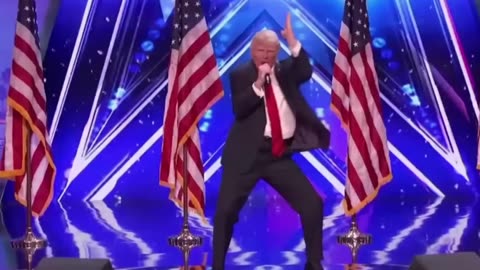 Trump amazing dance video clip