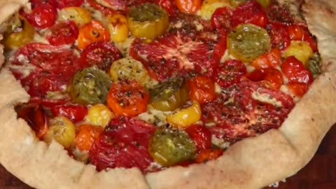 "The Perfect Summer Treat: Effortless Tomato Galette Recipe for All Plant Lovers"