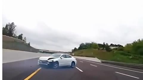 dash cam car crash video