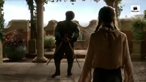 Arya Stark First Dance _ Sword Lesson with Syrio Forel _ Game of Thrones