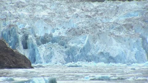 Sawyer Glacier Calving - SE Alaska