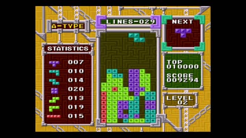 [SNES] Tetris #retrogaming #snes #supernintendo #nedeulers #tetris
