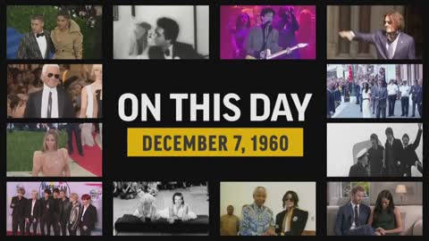 On This Day 7 December 1960