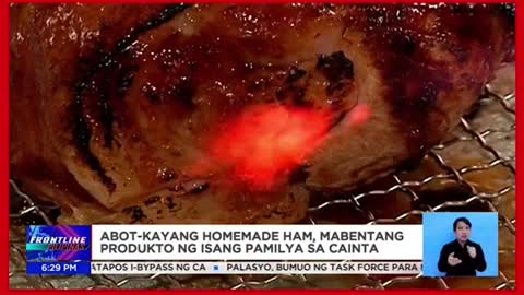 Abot-kayang homemade ham, mabentangprodukto ng isang