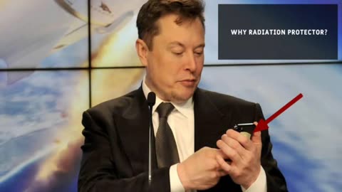 Elon Musk uses a radiation protection and also he describes the nature of reality