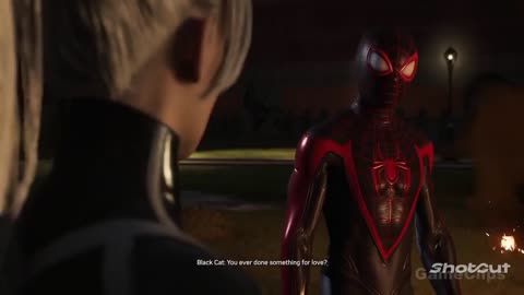 Spider-Man 2 PS5 All Black Cat Cutscenes