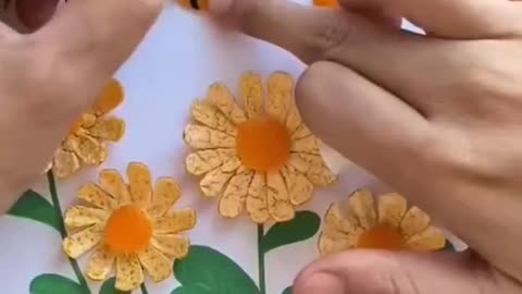 DIY Paper Cut Origami: Flower