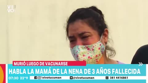 Ámbar Suárez - 3-Year-Old Baby Dies 1 Day After Receiving A Covid-19 Vaccine