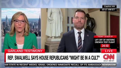 'What's The Harm?': CNN Anchor Presses Eric Swalwell On Biden DOJ's Refusal To Hand Over Hur Tapes
