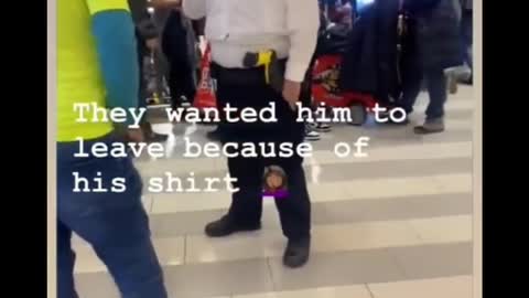 Security kick man out of mall for wearing Jesus Shirt