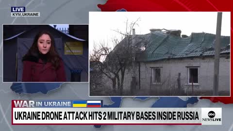 Ukraine strikes deeper into Russian territory than ever before l ABCNL