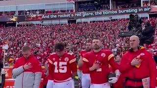 Arrowhead Stadium Crowd Sings National Anthem Following Microphone Malfunction