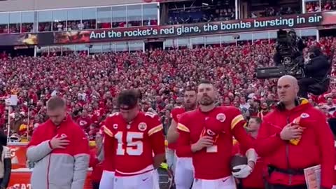 Arrowhead Stadium Crowd Sings National Anthem Following Microphone Malfunction