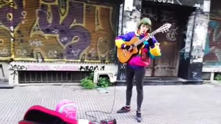 Guitarist, Ciudad Vieja, Montevideo