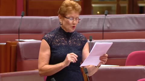 Pauline Hanson - Australia Wants An Answer From The Government