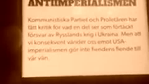 Review of Swedish Revolutionary Left Media (part 1)