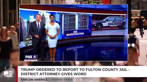 Trump Ordered To Report To Fulton County Jail