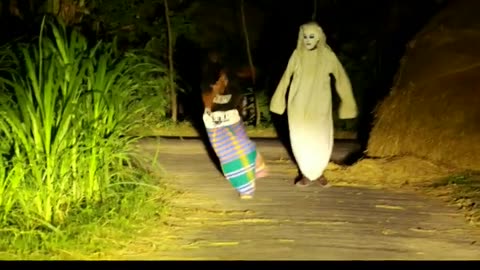 #shorts ||Ghost Attack Prank at NIGHT