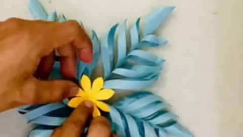 Easy Paper Flower Making Craft How To Make Paper Flower