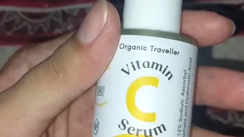 Organic traveller Vitamin C serum review| how to use organic traveller vitamin c serum