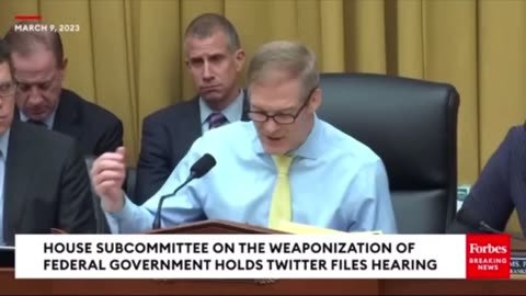 Jim Jordan explains the Hunter laptop cover up.