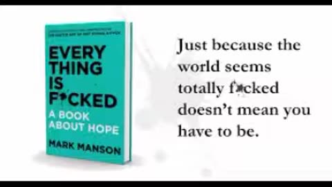 Everything Is F*cked: A Book About Hope by Mark Manson (Audiobook)