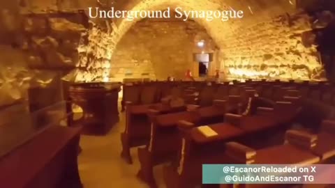 The Masonic Sanhedrin Council Chamber of 70 Nations Under the Western Wall in Jerusalem