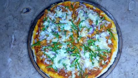 how to make best BAR BQ pizza