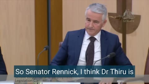 Pfizer can't explain why their Covid Vax causes myocarditis - Senator Gerard Rennick (Australia)