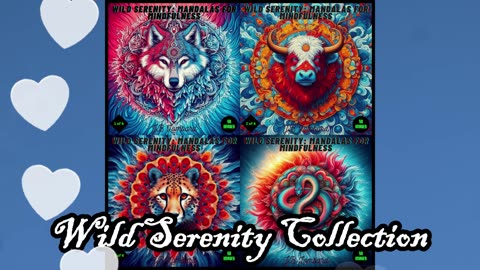 Wild Serenity - Mandalas for Mindfulness. Order from PayHip Today!!!