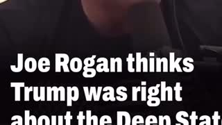 Rogan Thinks Trump was Right about the Deep State - The Swamp is Real