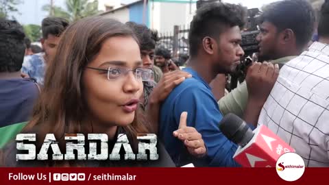 Sardar Movie One Minute Public Review | Karthi | Sardar | Seithimalar