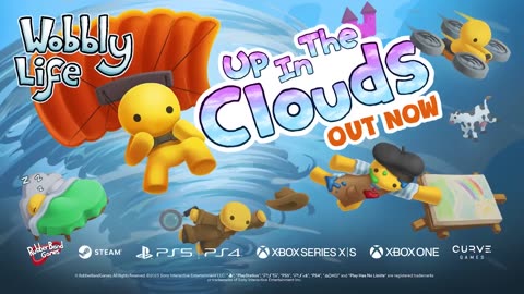 Wobbly Life - Official Up in The Clouds Update Launch Trailer