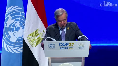 'Small confusion': UN chief starts reading wrong speech at Cop27
