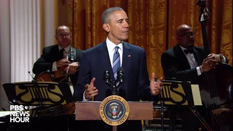 Watch President Obama speak -- and sing -- at White House tribute to Ray Charles