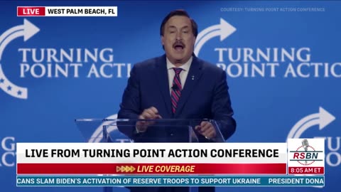 FULL SPEECH_ Mike Lindell at Turning Point Action Conference