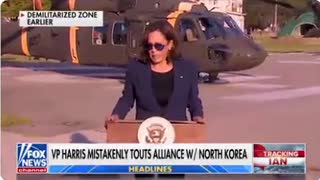 Kamala Harris Announces Strong Alliance with North Korea