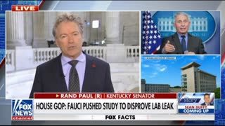 Rand Paul slams Fauci over 'elaborate cover-up' of lab-leak