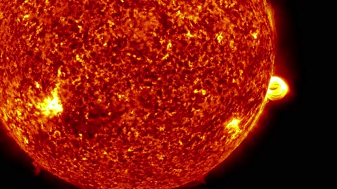 Solar Spectacle in Stunning 4K: Unveiling the Sun's Thermonuclear Dance