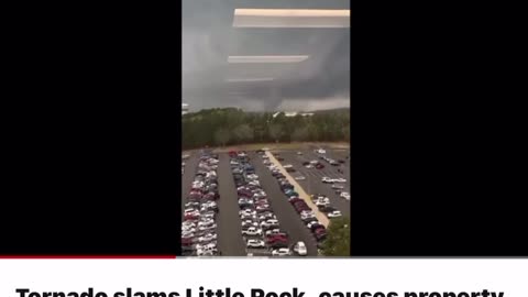 Tornado Damage in Little Rock
