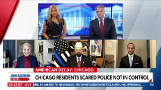 Sheriff David Clarke On Newsmax Discussing Another Teen Takeover In Chicago