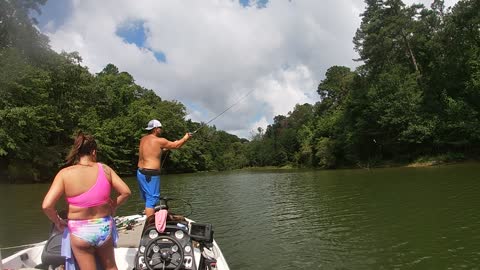 Couple's Fishing Oops