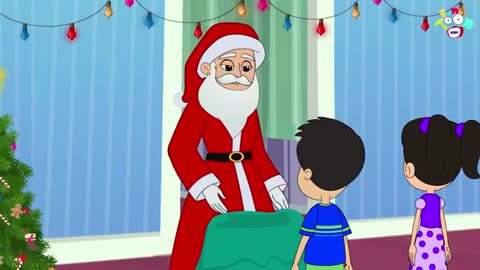 Mummy Santa Claus | Merry Christmas | Animated Story | English Cartoon | Moral Story |