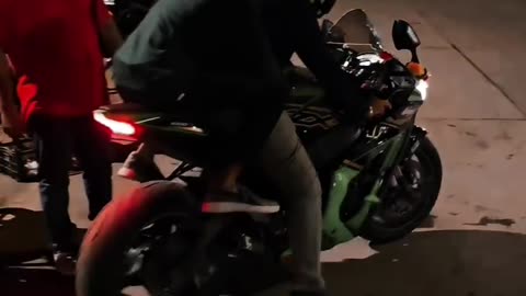 Kawasaki ZX10R Wait for last Speed check WithGear Shifting Super Exhaust Note🔥🖤💯🏁👀 #viral