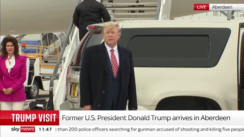 "It's great to be home" - Donald J. Trump visits Aberdeen