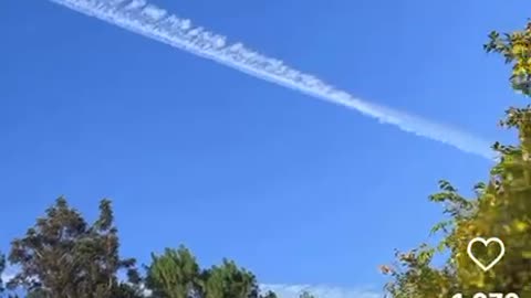 These are definitely not contrails meaning naturally formed from jet fuels.